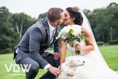 wedding photography with dog