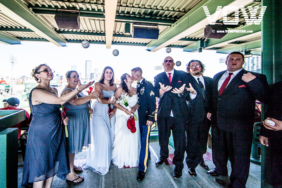 Fenway Park Wedding Ceremony