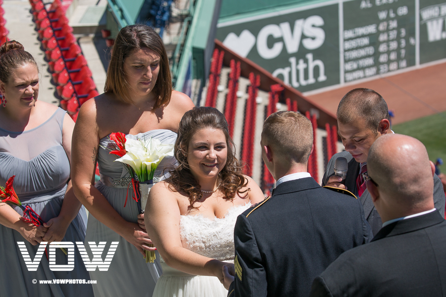Fenway Park Wedding Ceremony